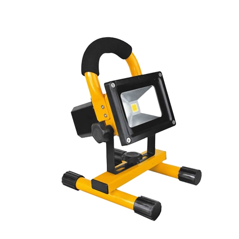 Portable IP65 Waterproof Rechargeable AC/DC Led Work Light 10w Outdoor Led Flood Light for Camping