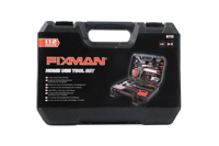 FIXMAN - Trousse à outils manuels pour la maison, 112 pièces, kit d'outils de réparation domestique, kit d'outils d'entretien DIY avec boîte de rangement BT112