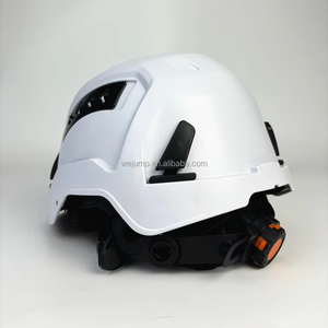 Casco de Seguridad WELTA ABS, Certificado CE EN397 ANSI, Suspensión de 6 Puntos con Lámpara Frontal para Construcción y Protección de la Cabeza - Product Image 2