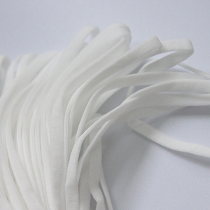 5mm Nylon earloop dây đàn hồi cho mặt nạ màu trắng tùy chỉnh chiều rộng giá rẻ nhất - Product Image 5