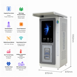 Distributeur d'eau pour zone résidentielle avec production de 1200G et rinçage automatique, distributeur pour la communauté - Product Image 2