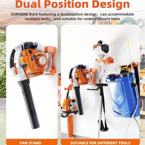 Versión mejorada del gancho para soplador, soporte de mano para soplador, soporte para soplador, soporte de pared para garaje. - Product Image 3