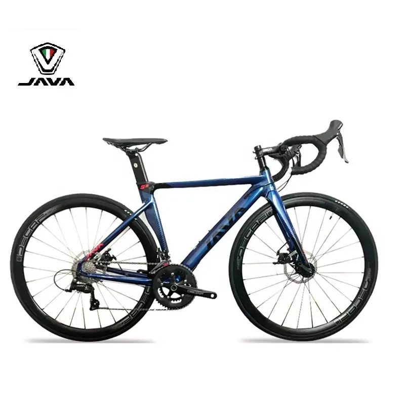 JAVA SILURO 3 углеродный дорожный велосипед в наличии 700C 18s 22s Высококачественный гоночный велосипед Прямая поставка оптовая продажа гравий Дорожный велосипед УГЛЕРОДНЫЙ