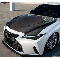 Capot moteur en fibre de carbone humide de haute qualité pour Lexus IS IS300 IS350 IS500 2023 – Pièces de modification extérieure pour mise à niveau directe