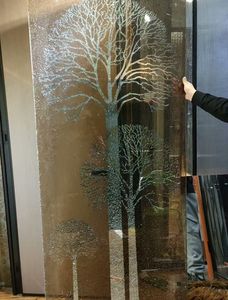 איכות גבוהה דקורטיבית קרח צלול סדוק שבור למינציה זכוכית מוצר בטיחות - Product Image 2