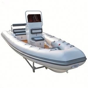 <span class=keywords><strong>Bateau</strong></span> en fibre de verre Mehler PVC de 5,8 m et 1,2 mm pour 10 personnes avec console à <span class=keywords><strong>vendre</strong></span> en gros Reachsea OEM ODM - Product Image 2