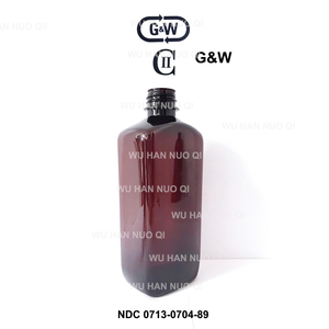Wockhardt tris quagen akorn nostrum Pai qualitest Teva lỏng xi-rô chai 500ml 16oz Pet hổ phách với màu đỏ CRC mũ - Product Image 2