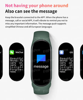 Montre connectée sportive M7 Trending WearFit Pro avec boussole et calendrier, étanche IP67, bracelet personnalisable