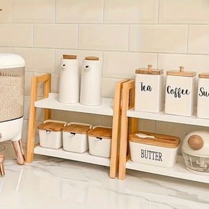 Étagères à épices de cuisine, support de rangement pour assaisonnements, étagère multi-niveaux pour comptoir - Product Image 2