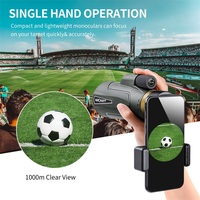 K & F Konsep Berburu Teleskop Luar Ruangan Digital Penglihatan Malam Teropong Termal untuk Ponsel Pintar