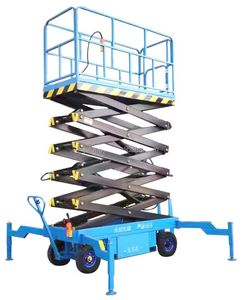 6 מטר להרים מעלית עבודה אווירית נייד חשמלי הידראולי מכונת שולחן פלטפורמה להרים - Product Image 3