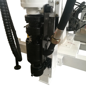 Máquina Perforadora de Pozos de Agua Portátil, Plataforma de Perforación Montada en Remolque con Motor Diésel para Perforar Rocas - Product Image 6