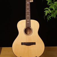 Guitare acoustique en bois massif Alston, prix d'usine, 36 pouces, petite taille, guitare de voyage, épicéa massif et acajou, finition brillante DS-40M