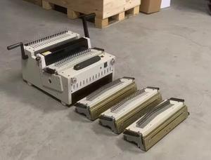 Reliure à spirale double fil multifonctionnelle 6918, 2 en 1, pour cahier d'exercices et documents de bureau - Product Image 4