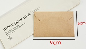 9*6cm Giấy Kraft cổ điển Mini Sáng Tạo nhỏ tự làm phong bì thẻ thành viên Bìa phong bì Kraft - Product Image 6