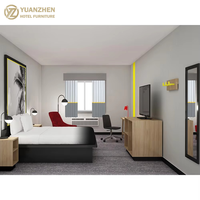 Wyndham Super 8 Meubles d'hôtel Meubles en bois au design moderne pour chambre d'hôtel