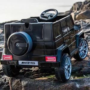 Voiture électrique télécommandée <span class=keywords><strong>Mercedes</strong></span> pour enfants, 4x4, roues souples, tout-terrain, portes ouvrantes, conduite autonome - Product Image 1