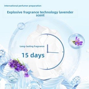 OEM 3-in-1 floreale ottuplicato concentrato Gel per bucato usa e getta per il lavaggio di indumenti cialde di sapone liquido - Product Image 4