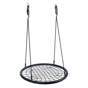 Columpio de tela de araña redonda para niños, conjunto de red de árbol para patio trasero, diámetro de 100 cm - Product Image 3
