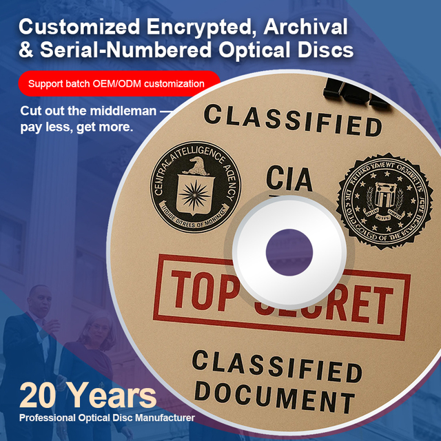 High Security Encrypted Anti Copy Protection Single Layer CD-R DVD-R Disc 16X DVD for Laptop & Desktop Use 4.7GB in Stock
