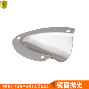 Petit accessoire de ventilation d'échappement, couvercle de ventilation en acier inoxydable, embout de ventilation, capuchon de corne, accessoires de quincaillerie marine - Product Image 5