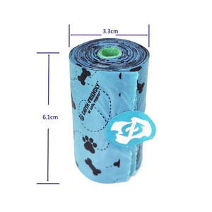 Venta al por mayor Eco-Friendly HDPE <span class=keywords><strong>EPI</strong></span> <span class=keywords><strong>4</strong></span> rollos desechables biodegradables bolsas para caca de perro - Product Image 2