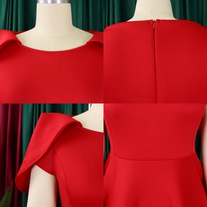 Vestidos <span class=keywords><strong>de</strong></span> Noche Elegantes y Chic <span class=keywords><strong>de</strong></span> Último Diseño D492 <span class=keywords><strong>para</strong></span> Mujer, <span class=keywords><strong>Vestido</strong></span> <span class=keywords><strong>de</strong></span> Fiesta Sexy con un Hombro Descubierto, <span class=keywords><strong>Vestido</strong></span> Africano <span class=keywords><strong>para</strong></span> Mujer - Product Image 5