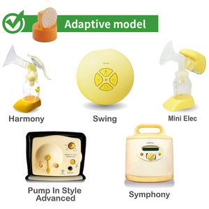 อะไหล่ปั๊มนมเมเดลา ซิลิโคนเมมเบรนและวาล์วที่ใช้ร่วมกันได้ อุปกรณ์เสริมเมมเบรนสำหรับเปลี่ยน - Product Image 4