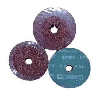 Discos Abrasivos de Fibra de Resina con Óxido de Aluminio de 115 mm para <span class=keywords><strong>Amoladora</strong></span> Angular - Product Image 1