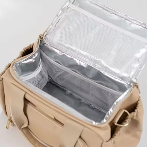 Sac isotherme personnalisé en polyester imperméable pour le camping en plein air, le transport de nourriture, les boissons froides, les pique-niques, les glacières, les sacs à lunch - Product Image 6