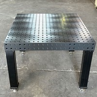 Nouvelle plateforme de soudage 3D nitrurée au plasma résistante à l'usure - Établi robuste anti-éclaboussures pour projets de soudage d'acier de construction