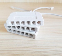 LED cabinet light junction box 4-bit 6-bit junction box multi-socket junction box 25cm terminal line factory junction box