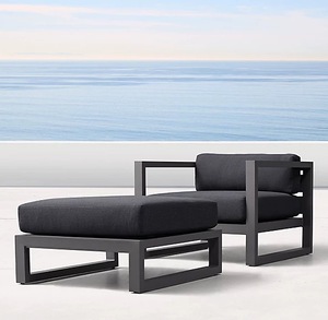 Luxury Outdoor Sun Lounger Made from Aluminum and Include Sun proof Cushion for Hotel Resort Villa Beach Club Furniture Sun <b>bed</b> - Product Image 3