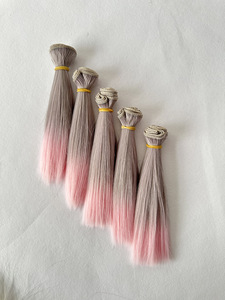 BJD/SD Cotton Doll Wig <strong>Hair</strong> <strong>Straightening</strong> High Temperature Silk Straight Gradient 15cm Ker <strong>Hair</strong> <strong>Straightening</strong> - Product Image 4