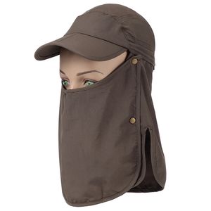 قبعات دلو حماية صيفية سريعة الجفاف مقاومة للماء للنساء من خلال العمل مع حماية للرقبة - Product Image 6