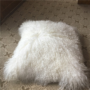 Bantal Bulu Domba Tibet Keriting Asli 100% - Product Image 2