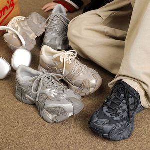 Nuevos Zapatos de Hombre Modernos con Cordones, de Cuero PU, Estilo Deportivo Casual de Lujo, con Función de Aumento de Altura - Product Image 1