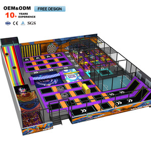 Parque de Trampolines Personalizado de 1000 m² para Adultos, Diversión Deportiva Interior, Estimula la Vitalidad de los Niños, Diseño Especializado, en Venta - Product Image 2