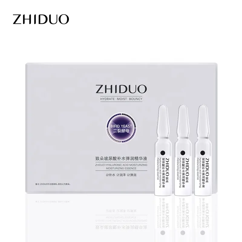 ZHIDUO WHOLESALE 100% ORIGINAL FACTORY WHITE SKIN BEAUTY ESSENCE FACE SERUM FOR SKIN CARE