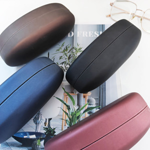 Premium Glasses Case Rectangle Flip Solid Color Eyeglasses <b>Storage</b> <b>Box</b> For Sunglasses And Prescriptions - Product Image 2