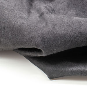 الأكثر مبيعاً نسيج مايكروفايبر ناعم للغاية من المايكروفايبر أسود متين سميك من جلد الغزال الصناعي لسماعات السيارات الداخلية للسيارات - Product Image 4