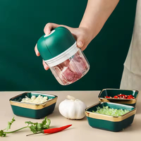 Mini Hachoir Électrique Sans Fil USB 250 ml, Broyeur Alimentaire Portable Automatique Pour Cuisine, Mélangeur Hachoir à Ail