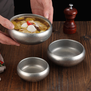 304 Stainless Steel Bowl Set Dishwasher Safe For Daily Meals Party Snacks - Product Image 1
