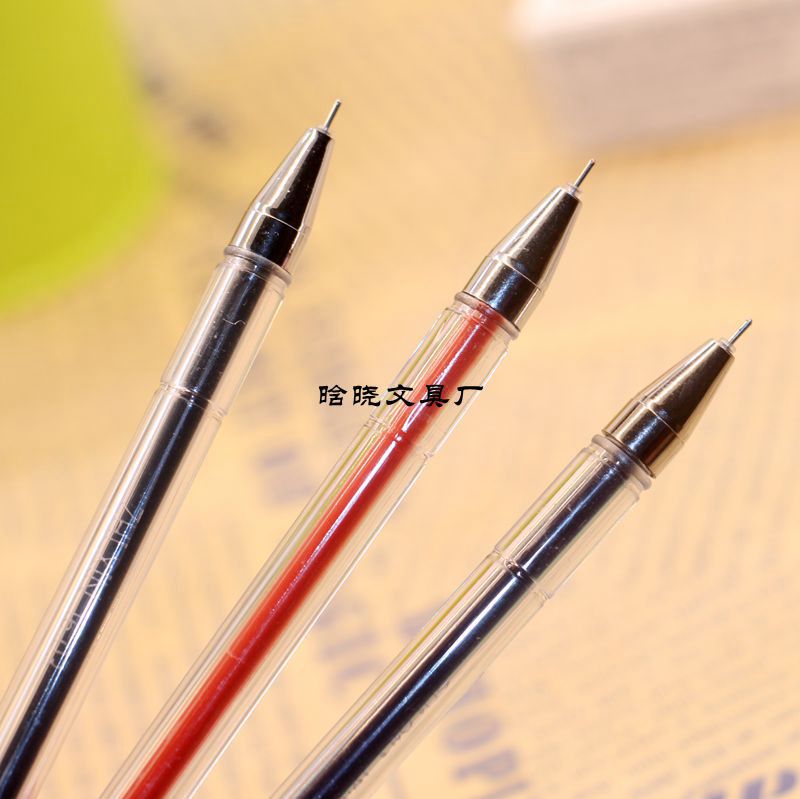 Пластиковая шариковая ручка 0,5 мм, гелевая ручка с хорошими гелевыми чернилами