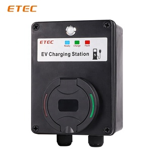 Borne de recharge murale monophasée de base 32A 7,3KW Type 2 IEC 62196-2 avec unité RCMU, <span class=keywords><strong>prix</strong></span> bas, état neuf - Product Image 1