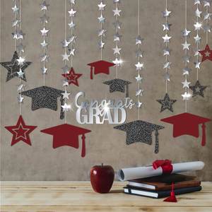 Hanging Cheerland 2026 Congrats Banner Grad <b>Party</b> <b>Graduation</b> Garland <b>Decor</b> - Product Image 1