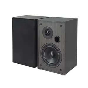100W 5 inch woofer 2.0 2 way 2ch studio power amplifier audio stereo hifi passive monitor bookshelf speaker