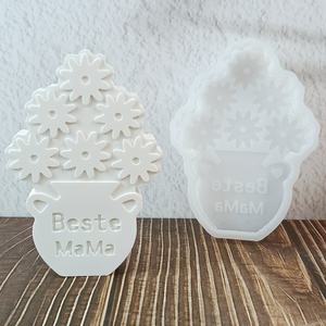 Jarrón ecológico hecho a mano, adornos de resina, moldes de almacenamiento de arte, adornos decorativos de estilo PC Ins, hecho de silicona S1468 - Product Image 1