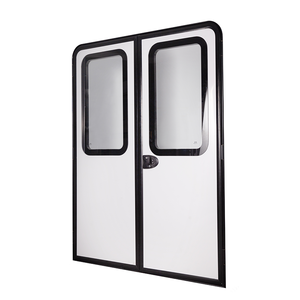 Porte double pour camping-car 1100x1900mm avec fenêtre fixe en acrylique ou en verre trempé pour conversion de camping-car - Product Image 2