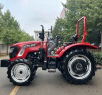 Tracteur agricole compact et écoénergétique 50HP 60HP 70HP 80HP 4x4 à roues